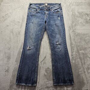 Silver Jeans Aiko Bootcut Womens Size 30x31 Blue Bootcut Western Cowboy
